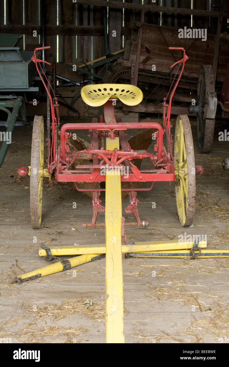 Vieilles machines agricoles Banque D'Images