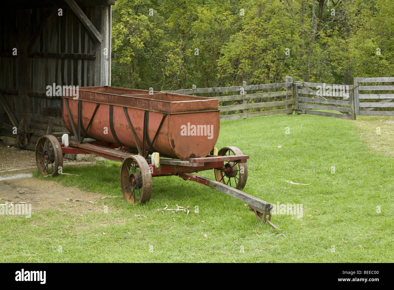 Vieilles machines agricoles Banque D'Images