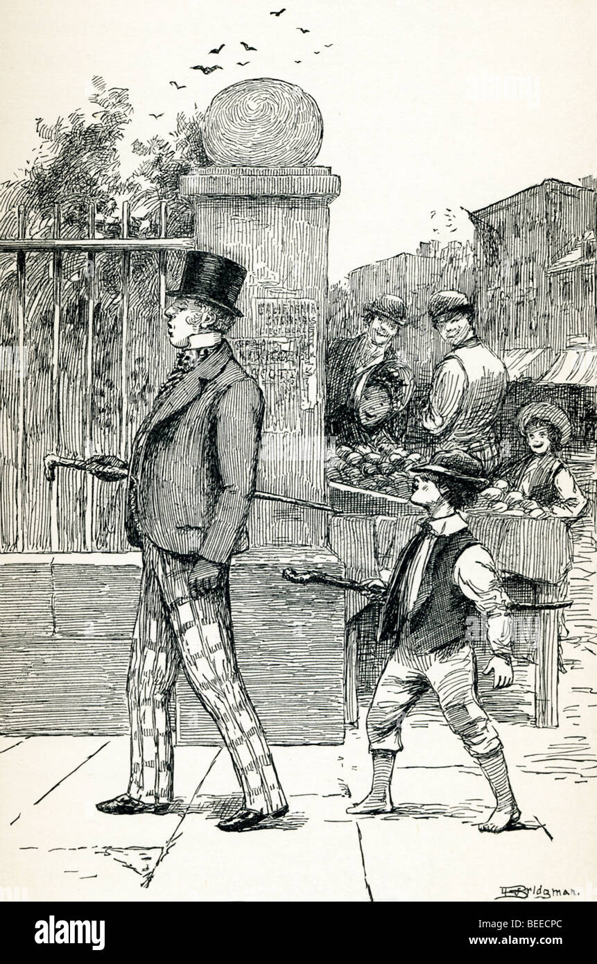 1888 Cette illustration montre un dandy New York, alors que la ville connaît une période de grande prospérité financière. Banque D'Images