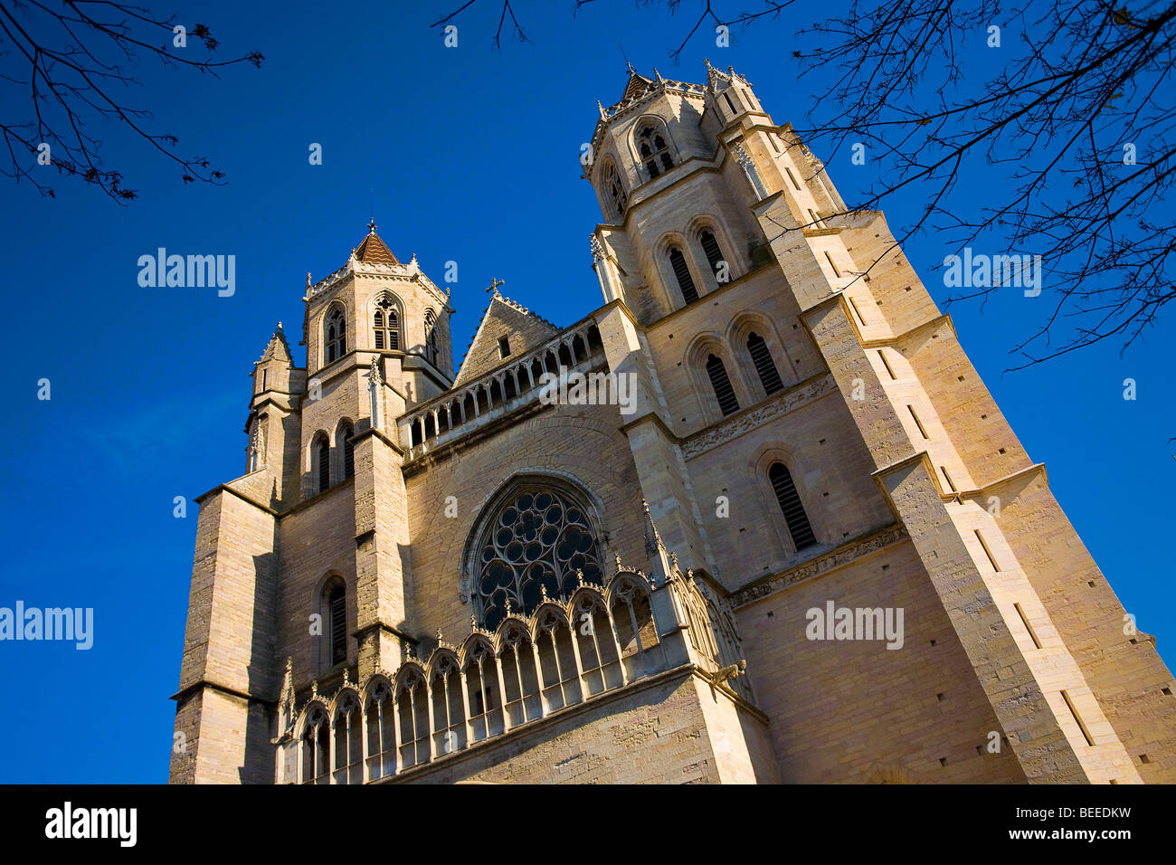 Cathédrale saint-BEGNIGNE, DIJON Banque D'Images