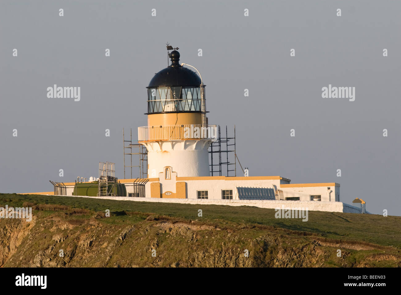 Phare du Nord, Fair Isle, Shetland Banque D'Images