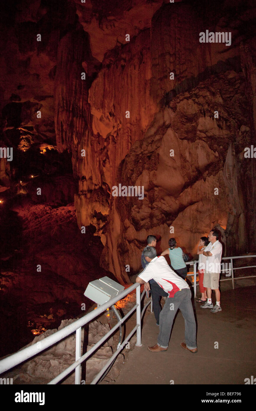 GUA TEMPURUNG cave intérieur, Malaisie, Banque D'Images