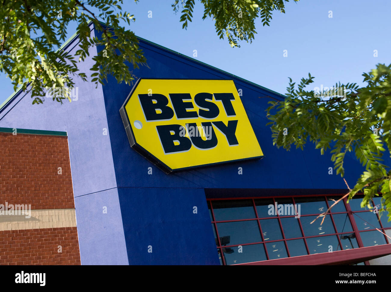 Un emplacement de vente au détail Best Buy dans le Maryland Banque D'Images