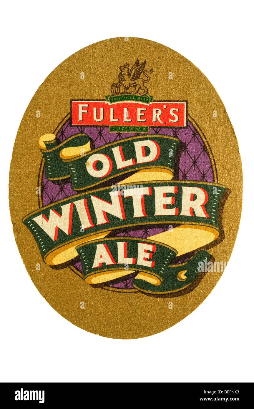Vieux fullers ale d'hiver Banque D'Images