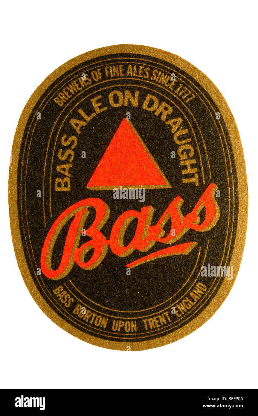 Sur le projet de bass ale bass Burton upon Trent angleterre brasseurs de bières fines depuis 1777 Banque D'Images