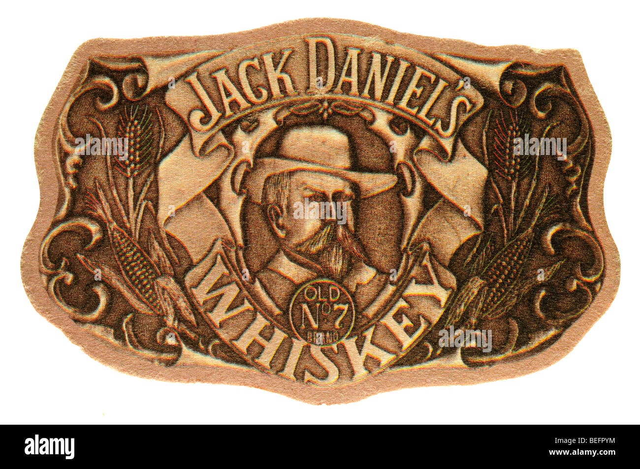 Jack Daniels Whiskey old brand n°7 Banque D'Images
