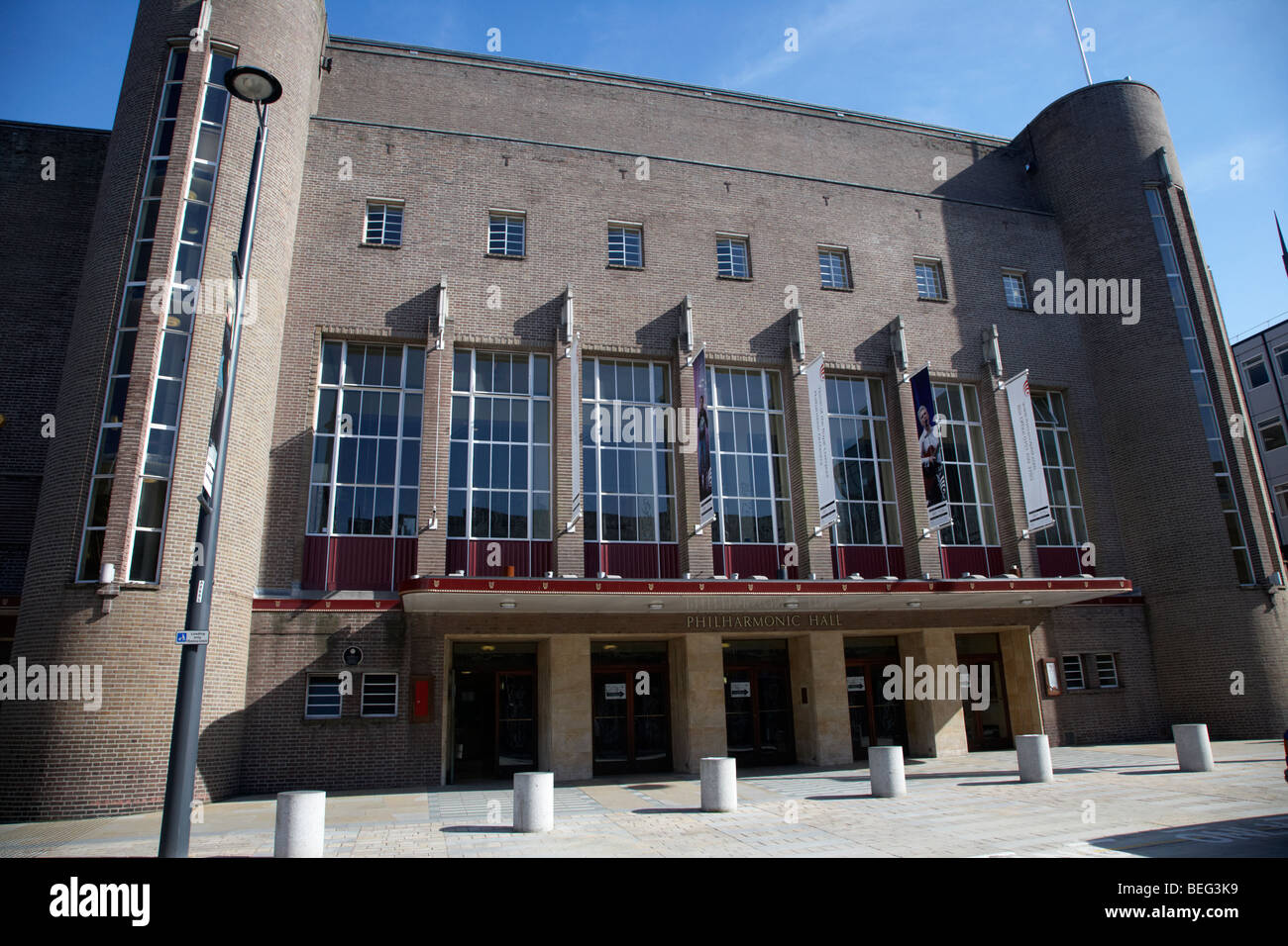 Le Liverpool Philharmonic Hall Liverpool Merseyside England uk Banque D'Images