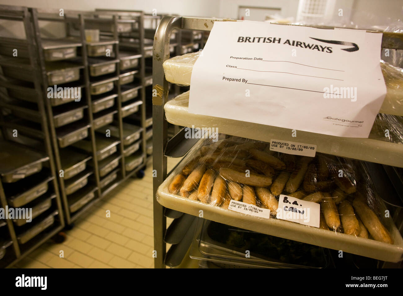 Gate gourmet airline catering Banque de photographies et d’images à