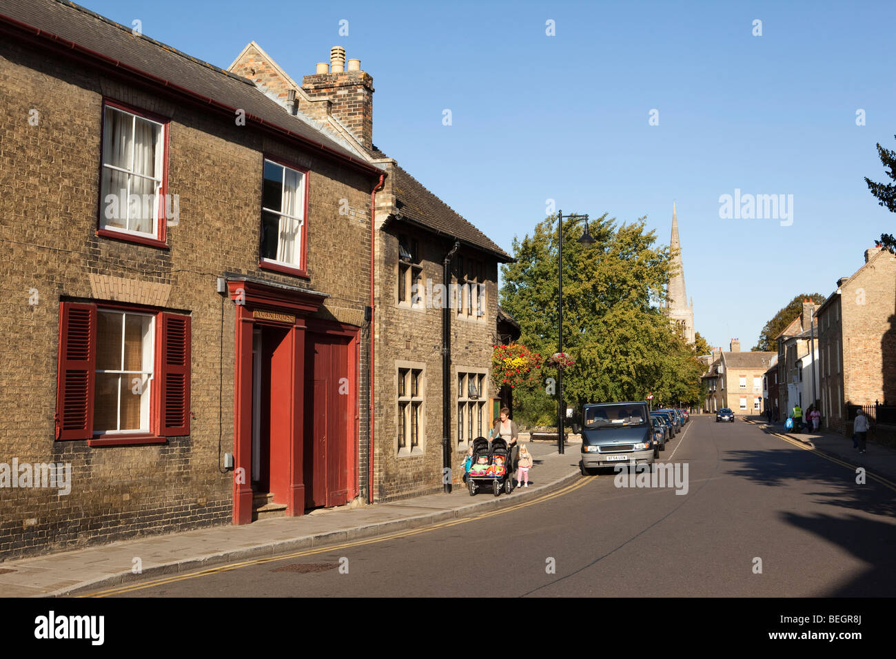 L'Angleterre, Cambridgeshire, St Ives, Broadway Norris Museum Banque D'Images