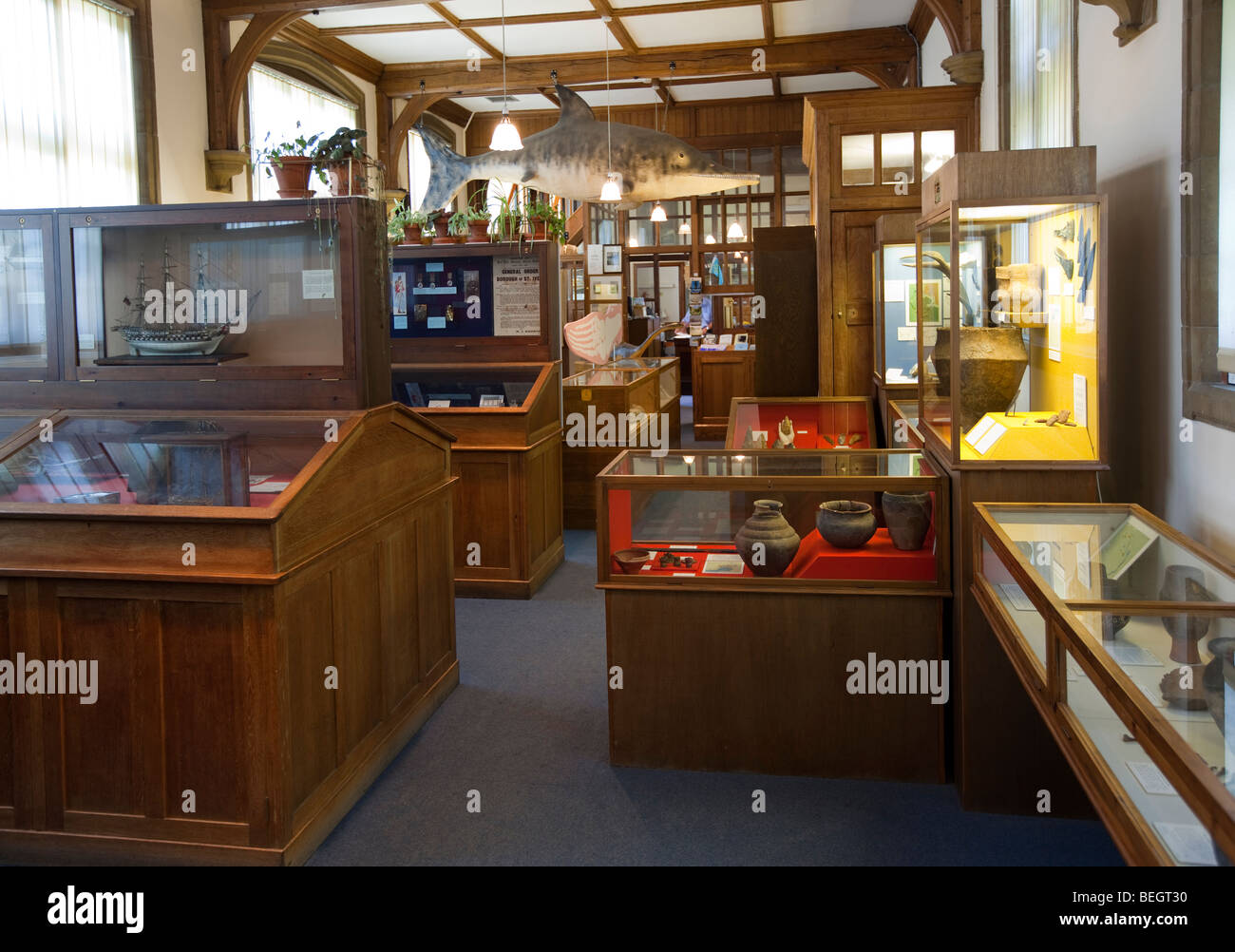 L'Angleterre, Cambridgeshire, St Ives, Broadway Norris intérieur Musée Banque D'Images