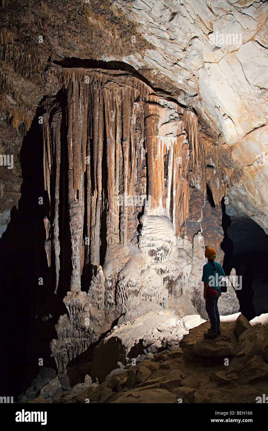 Caverne de Kickapoo Texas USA Banque D'Images