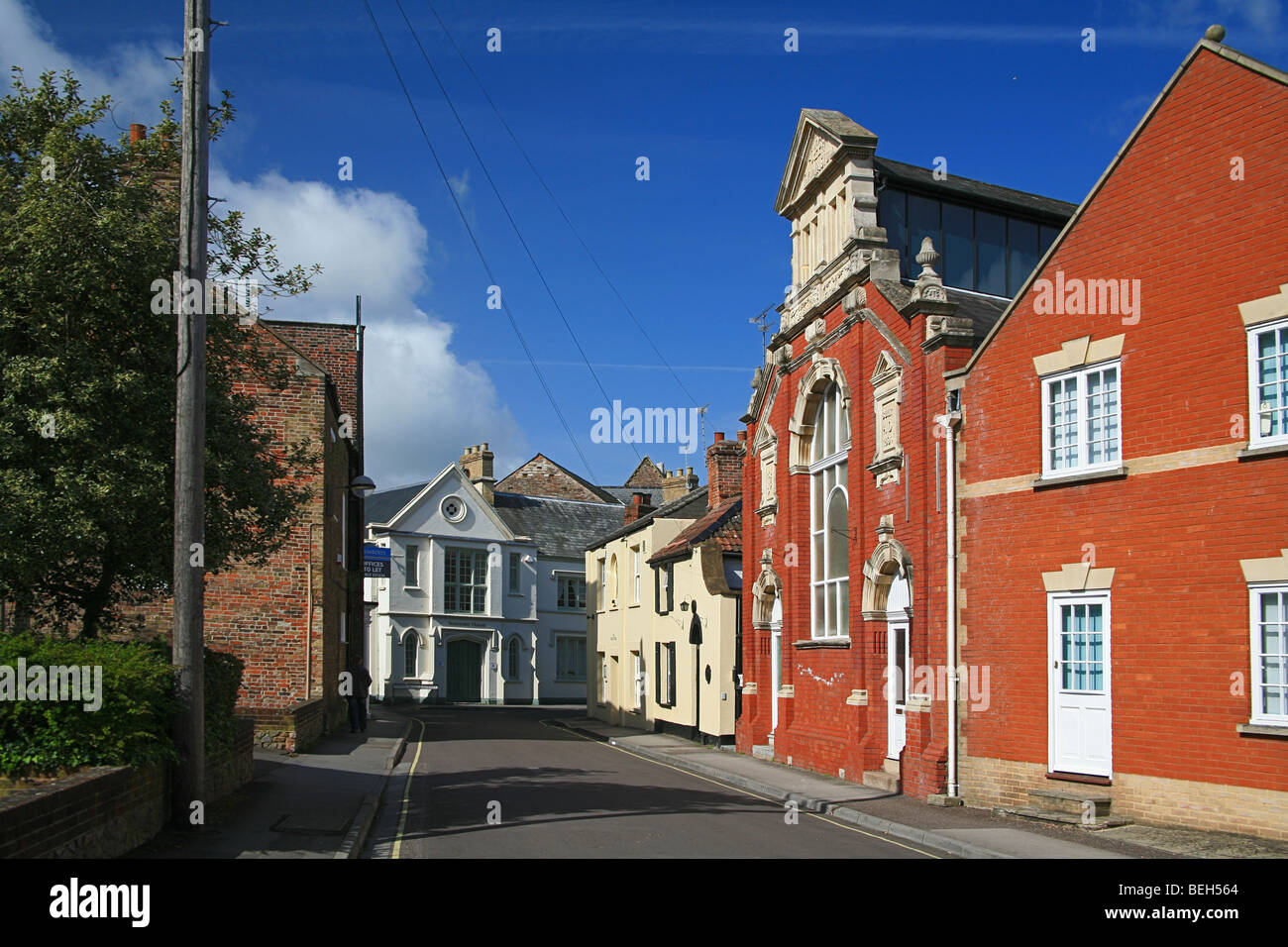 Street à Taunton, Somerset, England, UK Banque D'Images