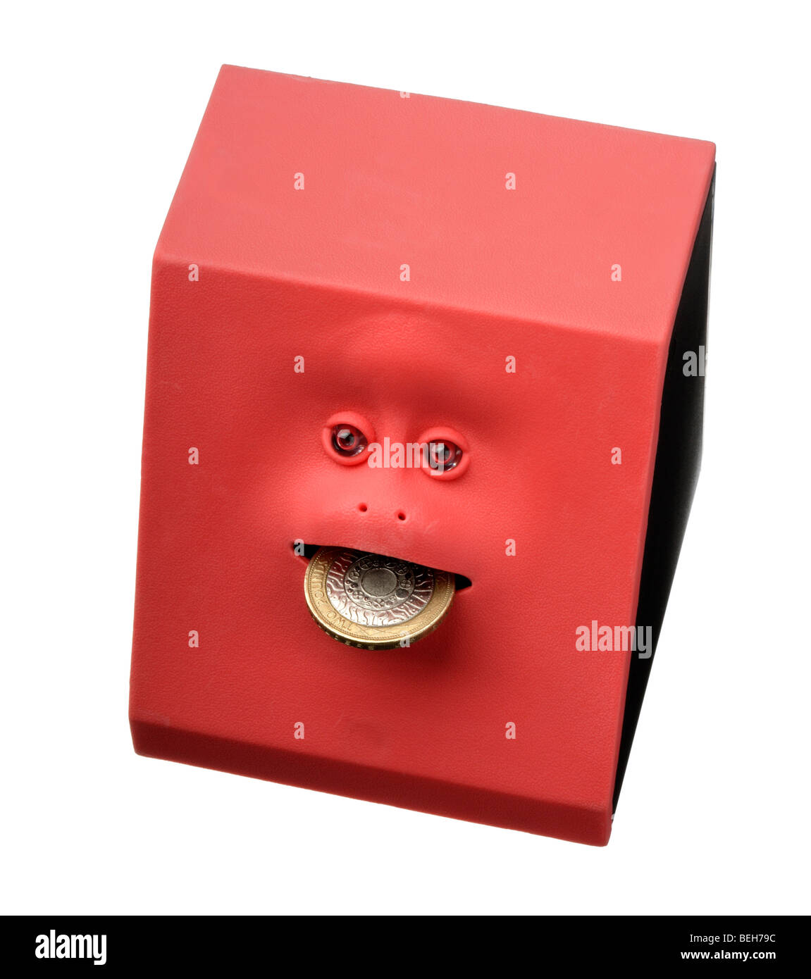 Coin manger jouet boîte d'épargne Banque D'Images