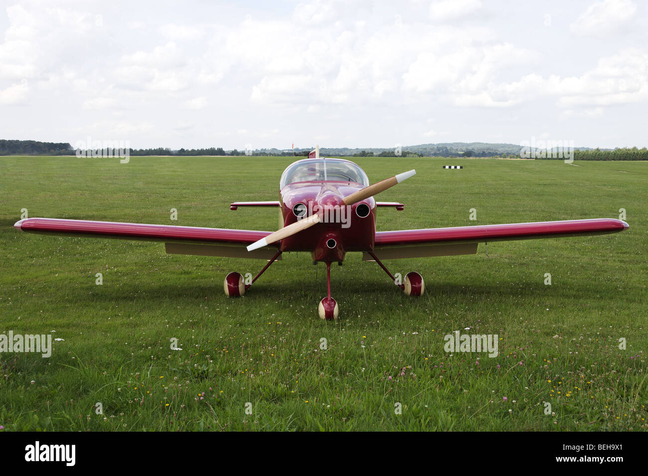 Cars RV-6A Accueil Construire des avions légers du kit Banque D'Images