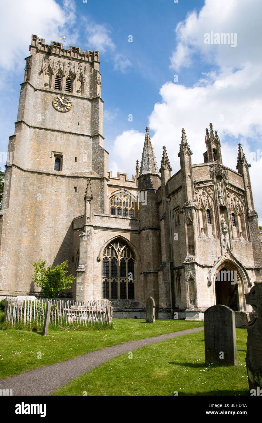 Saint Pierre et Saint Paul Church, Northleach, Gloucestershire, Royaume-Uni Banque D'Images