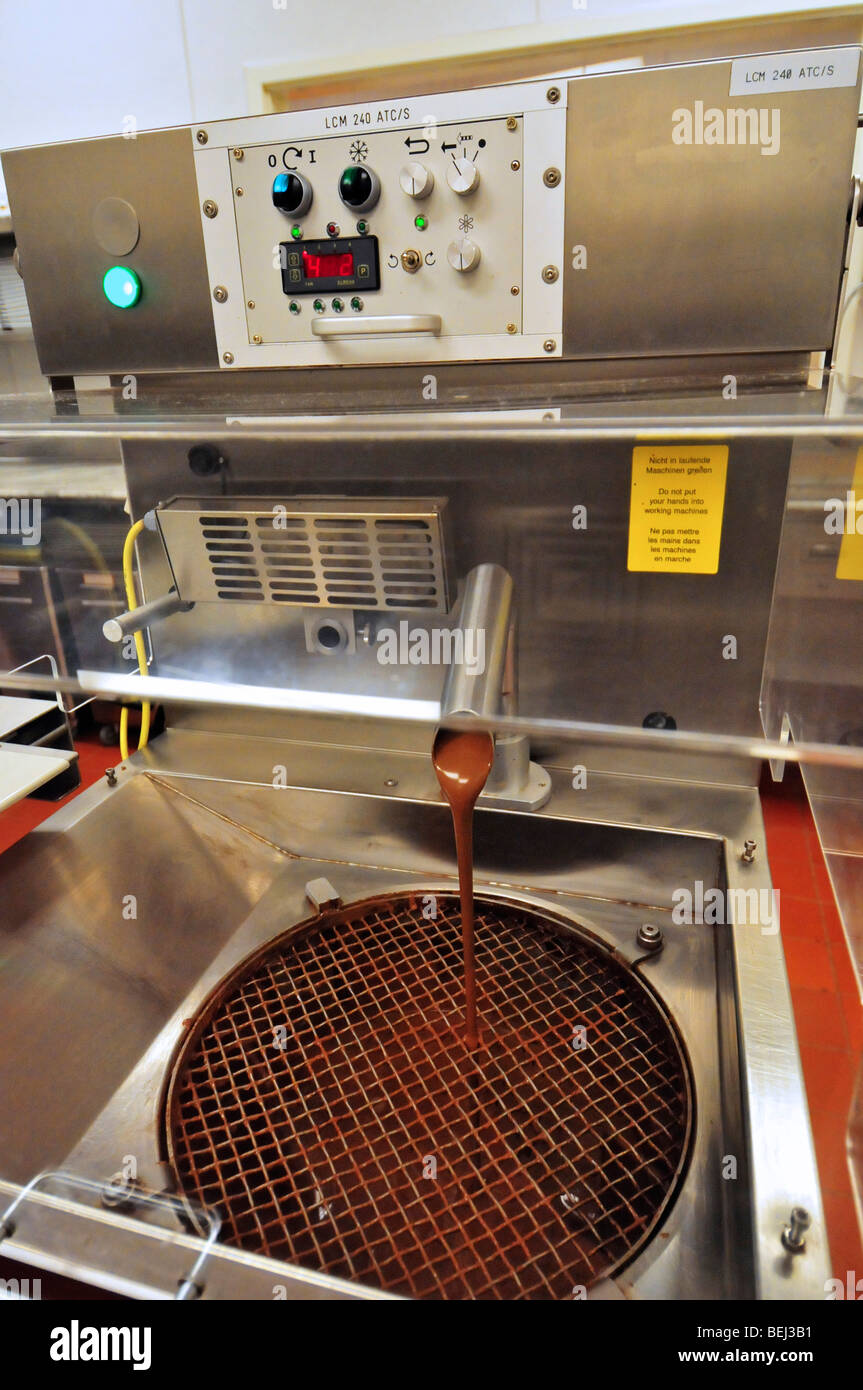 Machine à chocolat Banque D'Images