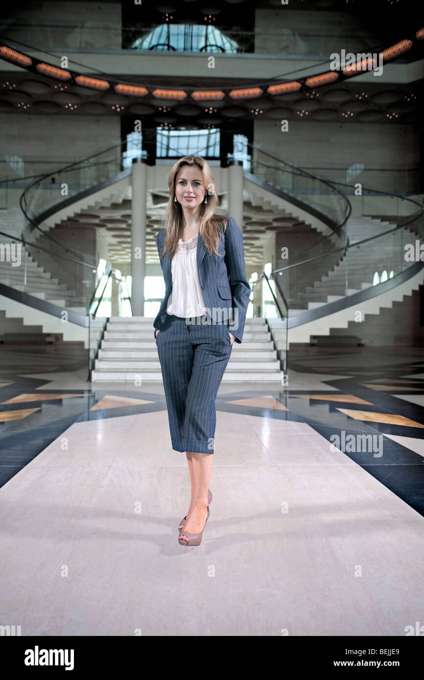 Amanda Palmer Directeur exécutif du Festival du Fim de Doha Tribeca et chef de l'Entertainment Al Jazeera Qatar Banque D'Images