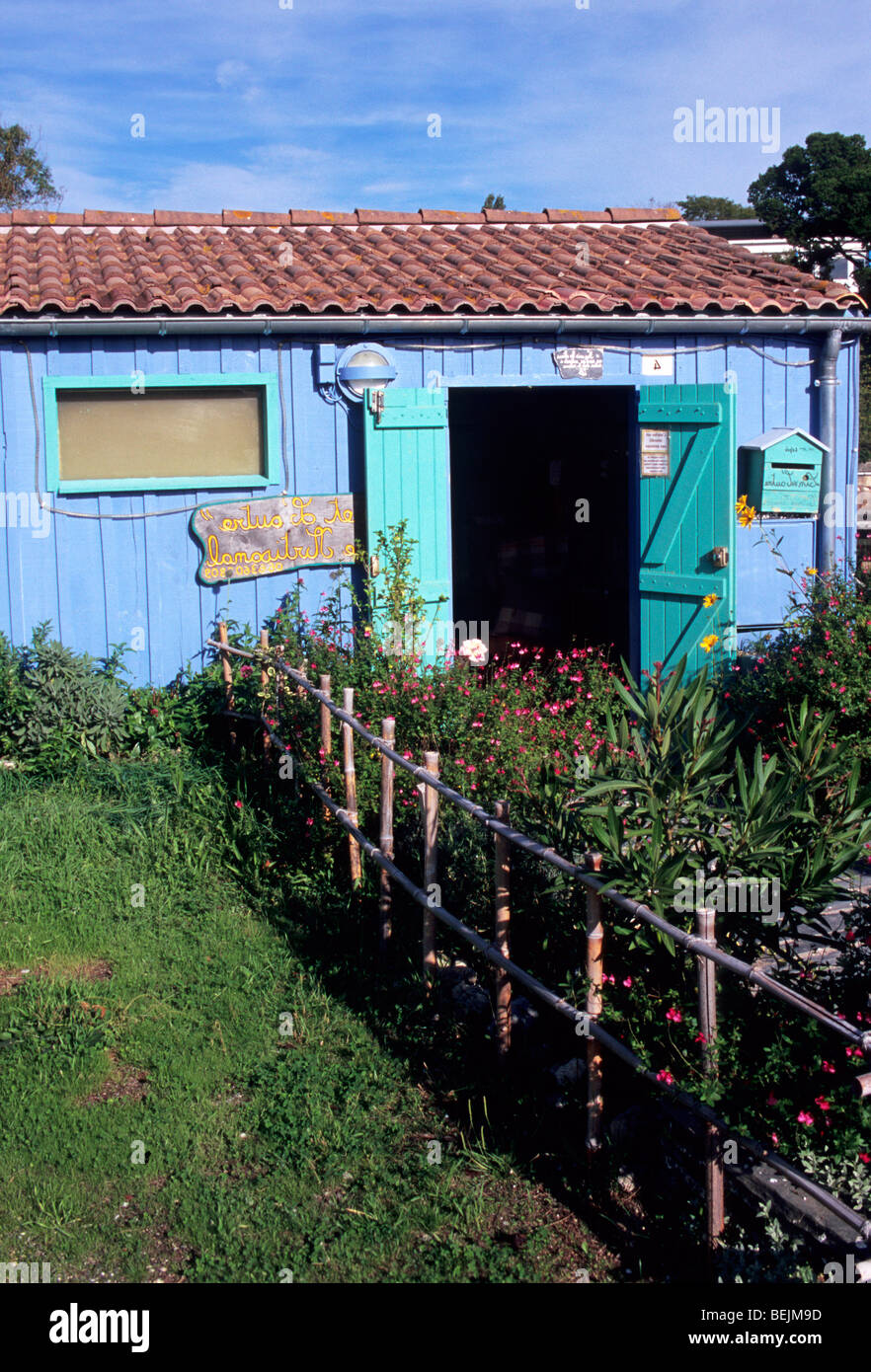Artisan's studio, le Chï¿½Teau-d'Olï ½Ron¿, Ile d'Oléron, Charente-Maritime, France, Europe Banque D'Images