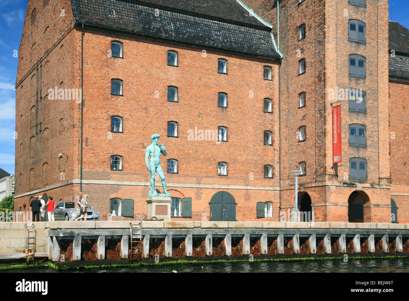 National Art Gallery à Copenhague, Danemark Banque D'Images