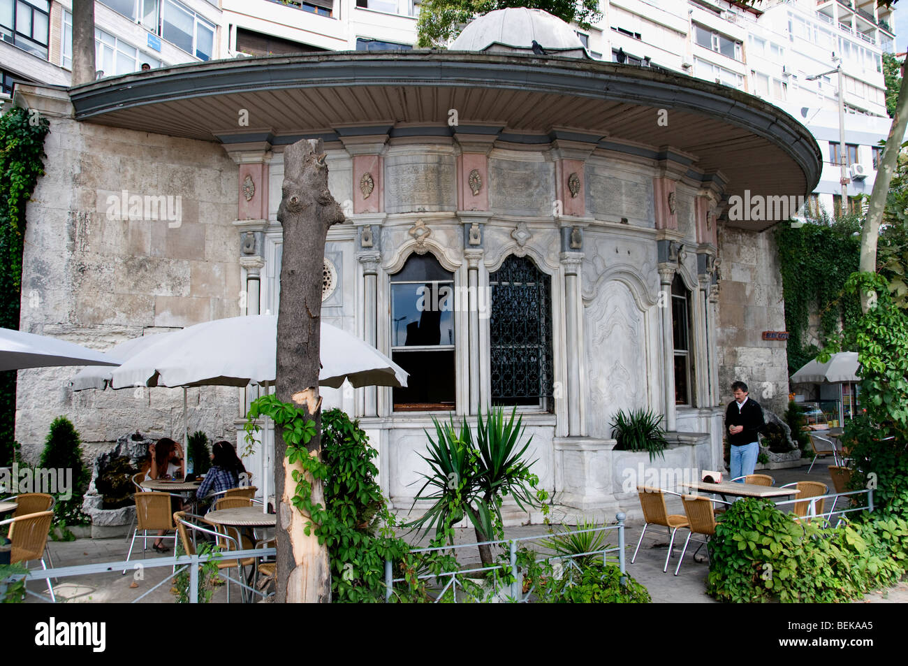 Cafe Bar Café House pub Istanbul Turquie Turc Banque D'Images