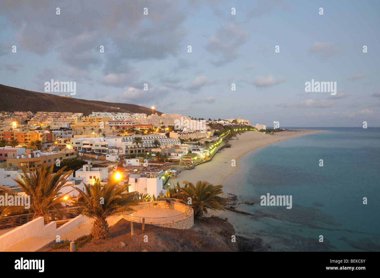 Morro Jable Fuerteventura, Îles Canaries, Espagne Banque D'Images