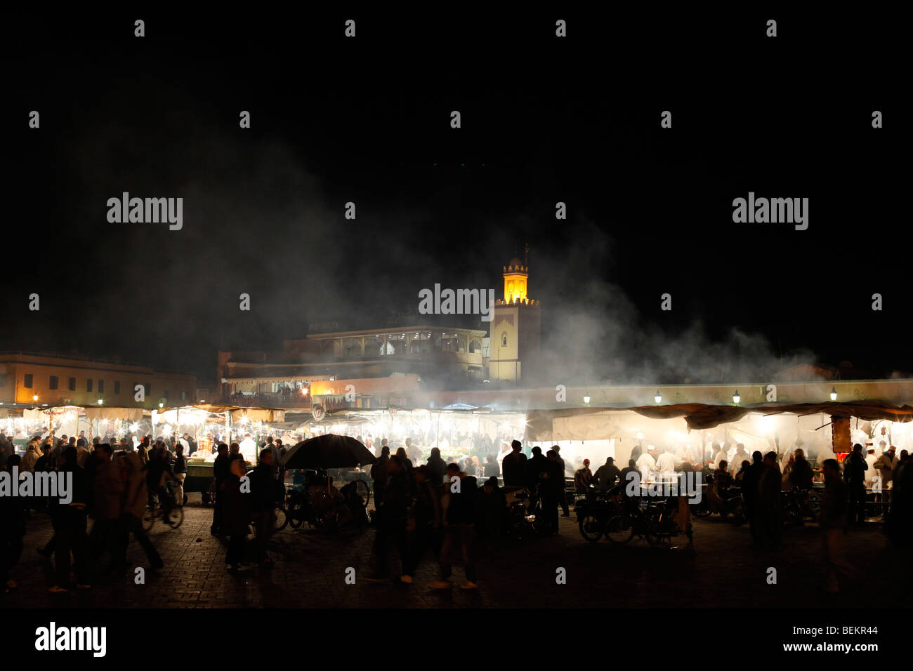 À l'intérieur privé, taxi marocain Banque D'Images