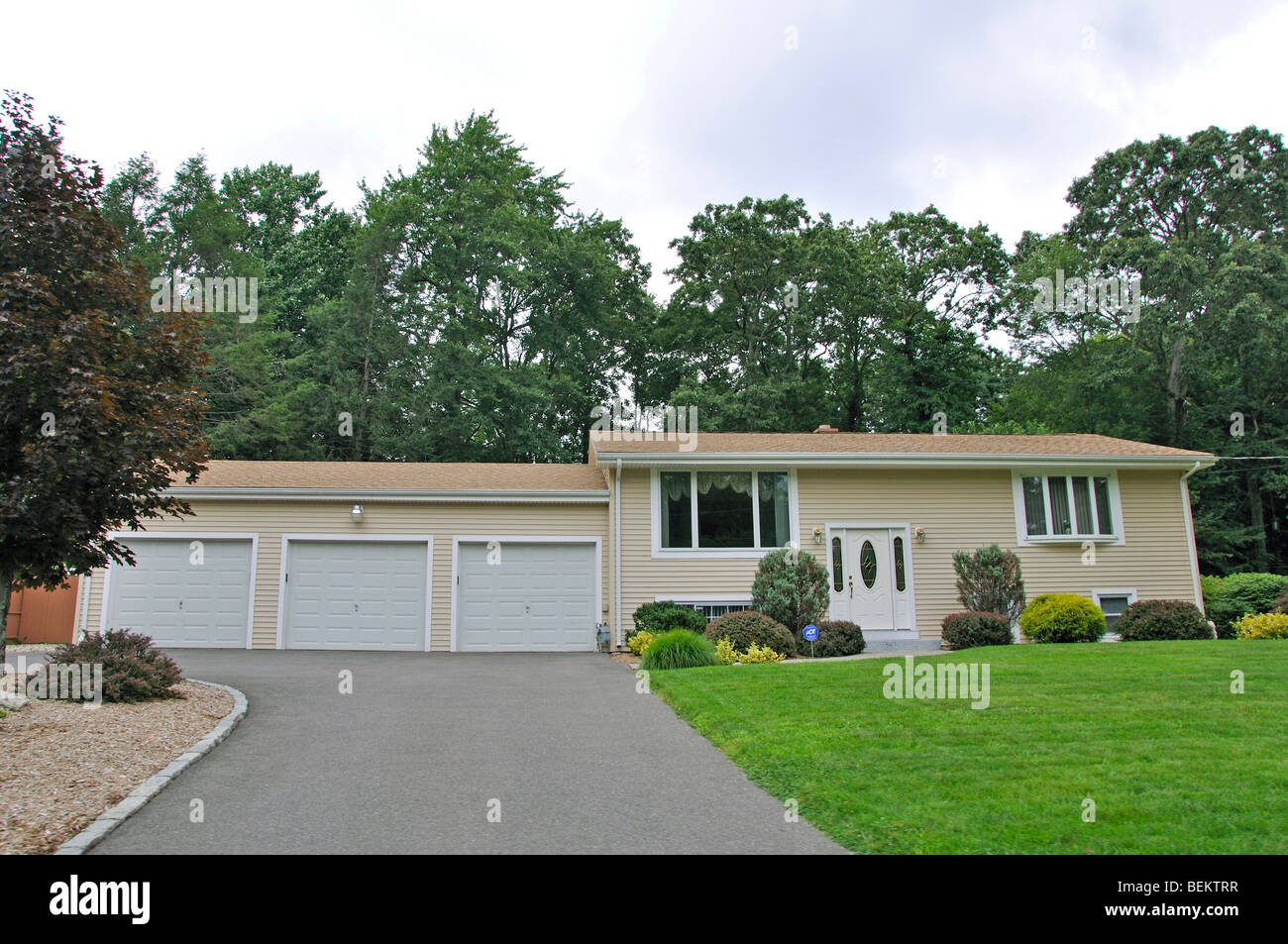 Accueil de luxe (américain) Banque D'Images