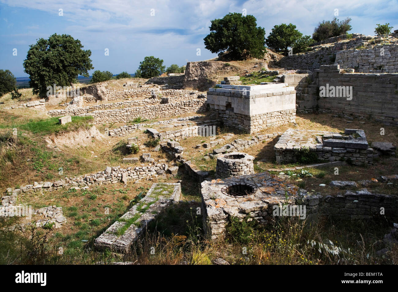Ruines De Troie Banque D image Et Photos Alamy