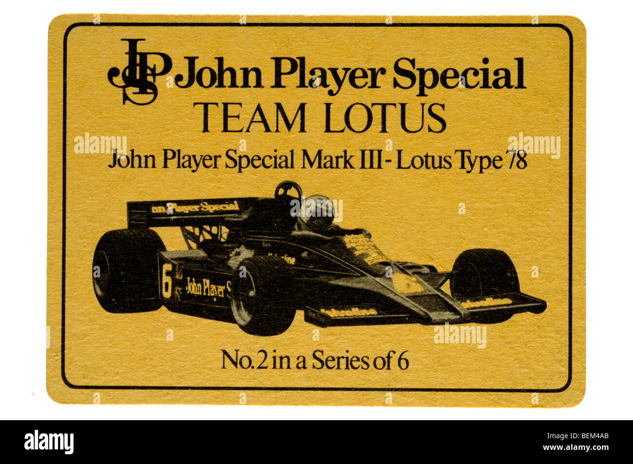 JPS john player special team lotus Banque D'Images