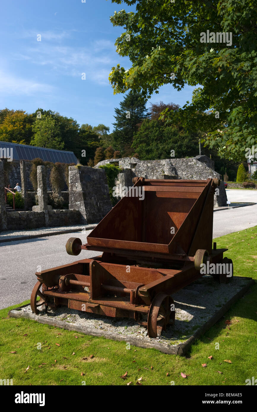 Centre du patrimoine mondial de l'industrie de l'argile de la Chine près de St Austell, Cornwall, UK Banque D'Images