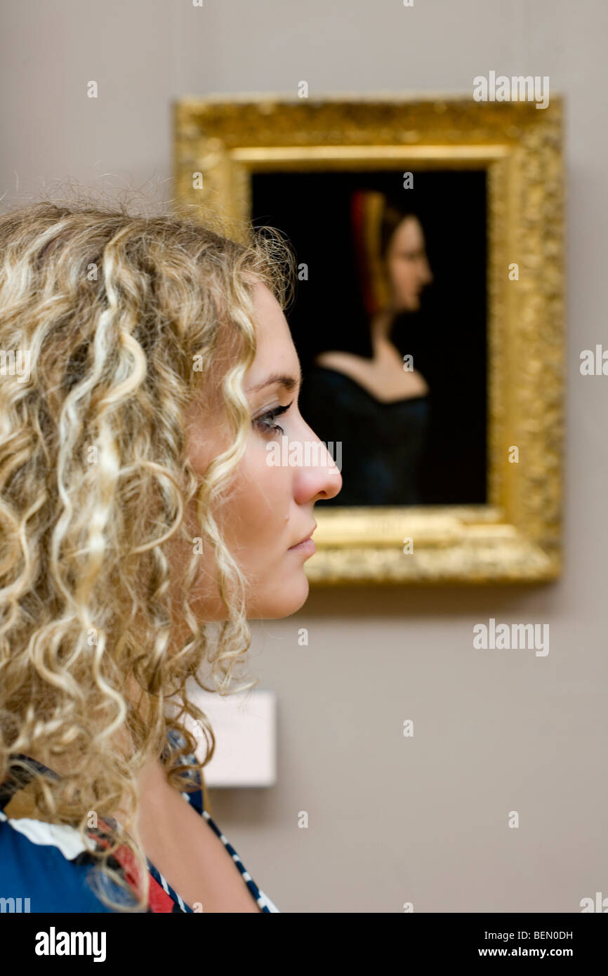 Le Louvre, Paris, France Banque D'Images