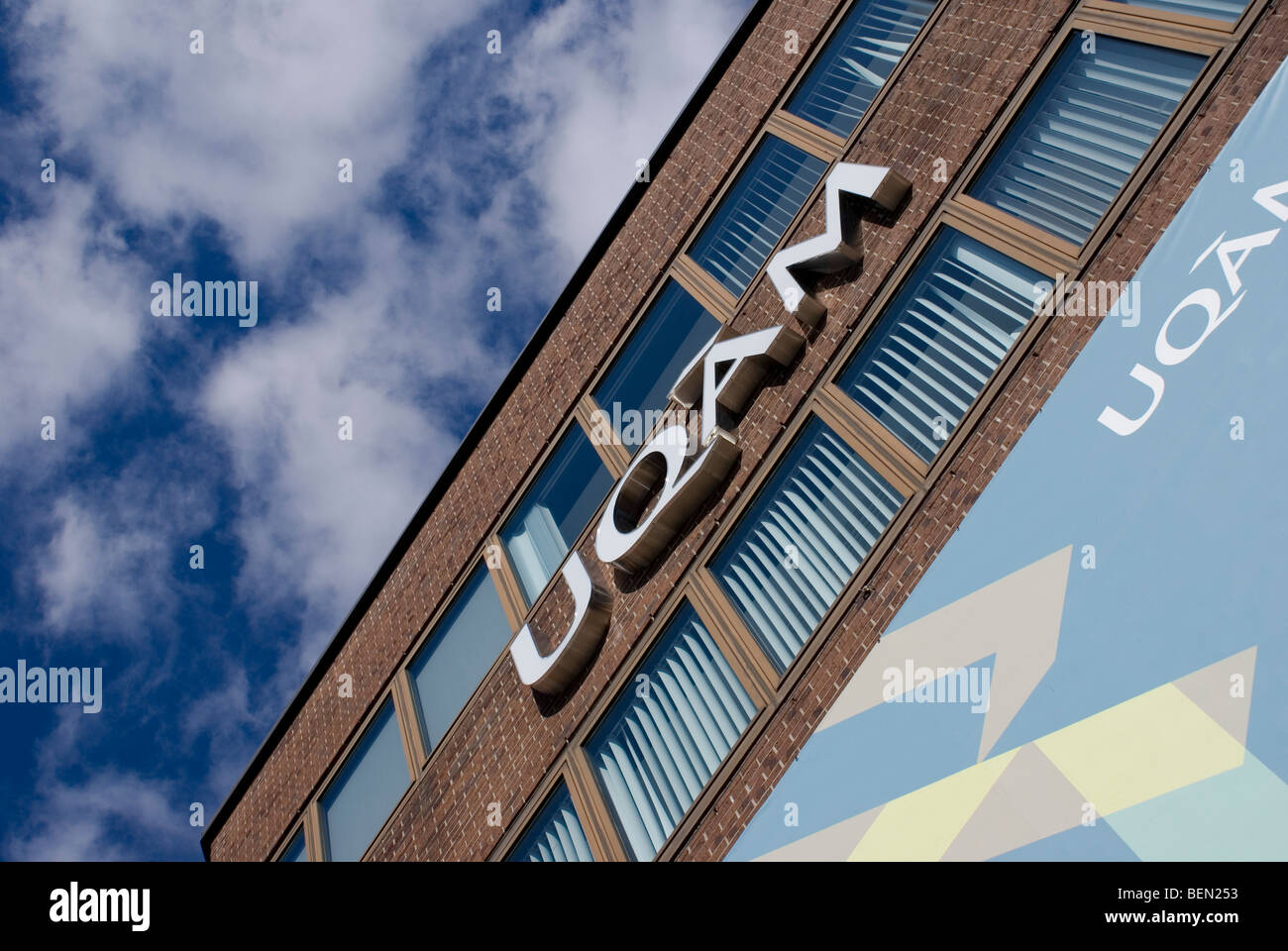 Université du Québec à Montréal / Université du Québec à Montréal Banque D'Images