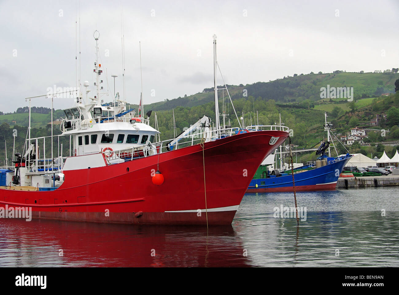 Getaria Fischkutter - pêche Getaria cutter 05 Banque D'Images