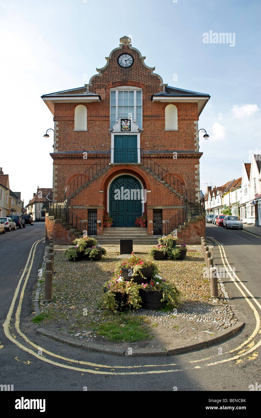 Shire Hall, Woodbridge, Suffolk, UK. Banque D'Images