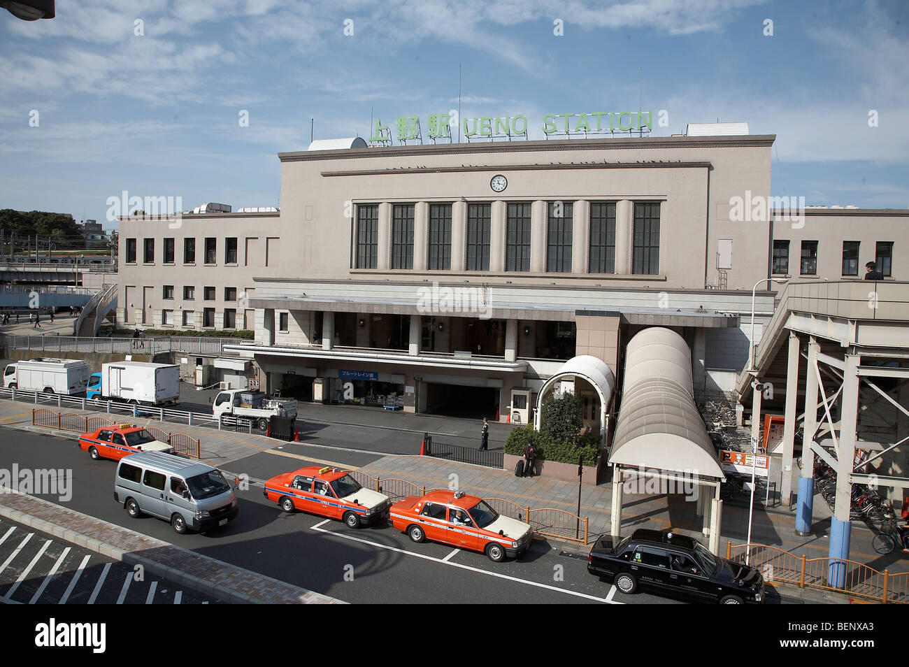Le Japon Ueno station., Tokyo. photo par Sean 2008 Spraqgue Banque D'Images