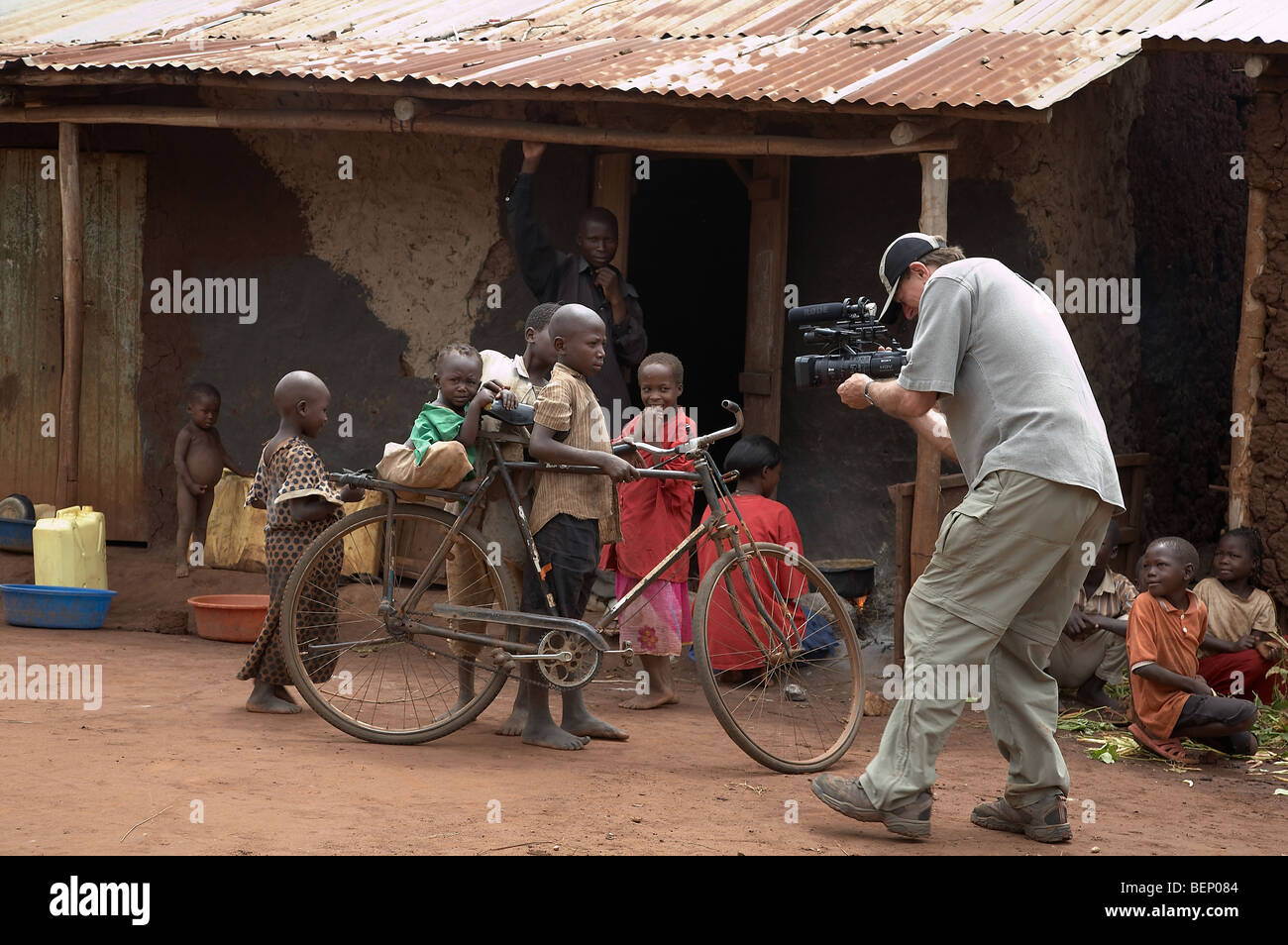 L'Ouganda Tony Wilson, Kayunga District. PHOTO par SEAN SPRAGUE Banque D'Images