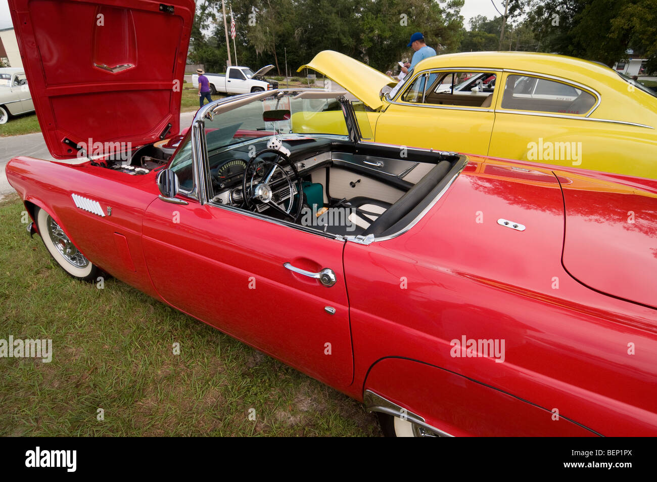 Custom car show High Springs Florida Banque D'Images
