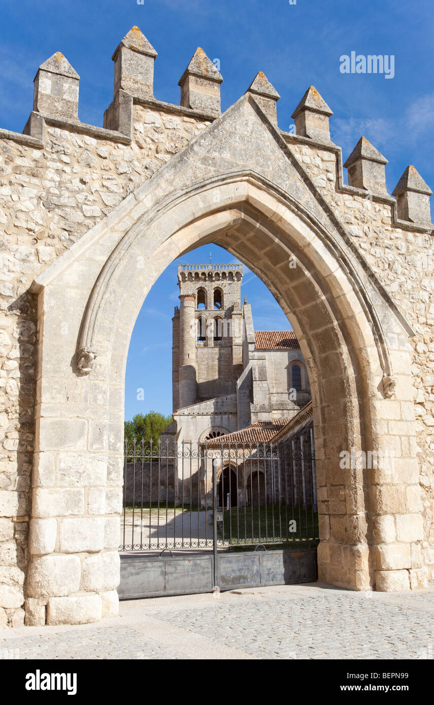 Santa Maria la Real de Las Huelgas Monastère Burgos Espagne Banque D'Images