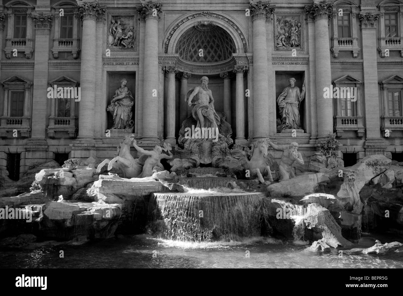 Fontaine de Trevi Banque D'Images