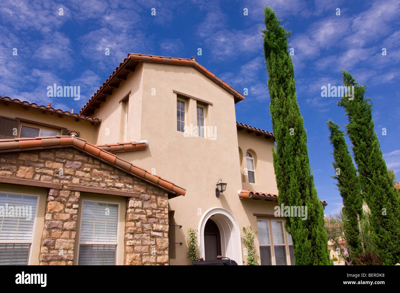 Accueil de luxe, California, USA Banque D'Images