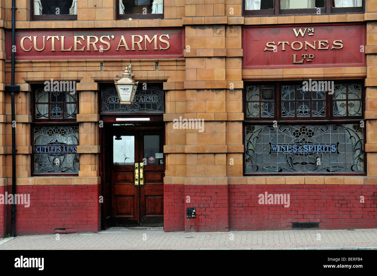 Cutler's Arms public house, Rotherham, South Yorkshire, UK Banque D'Images