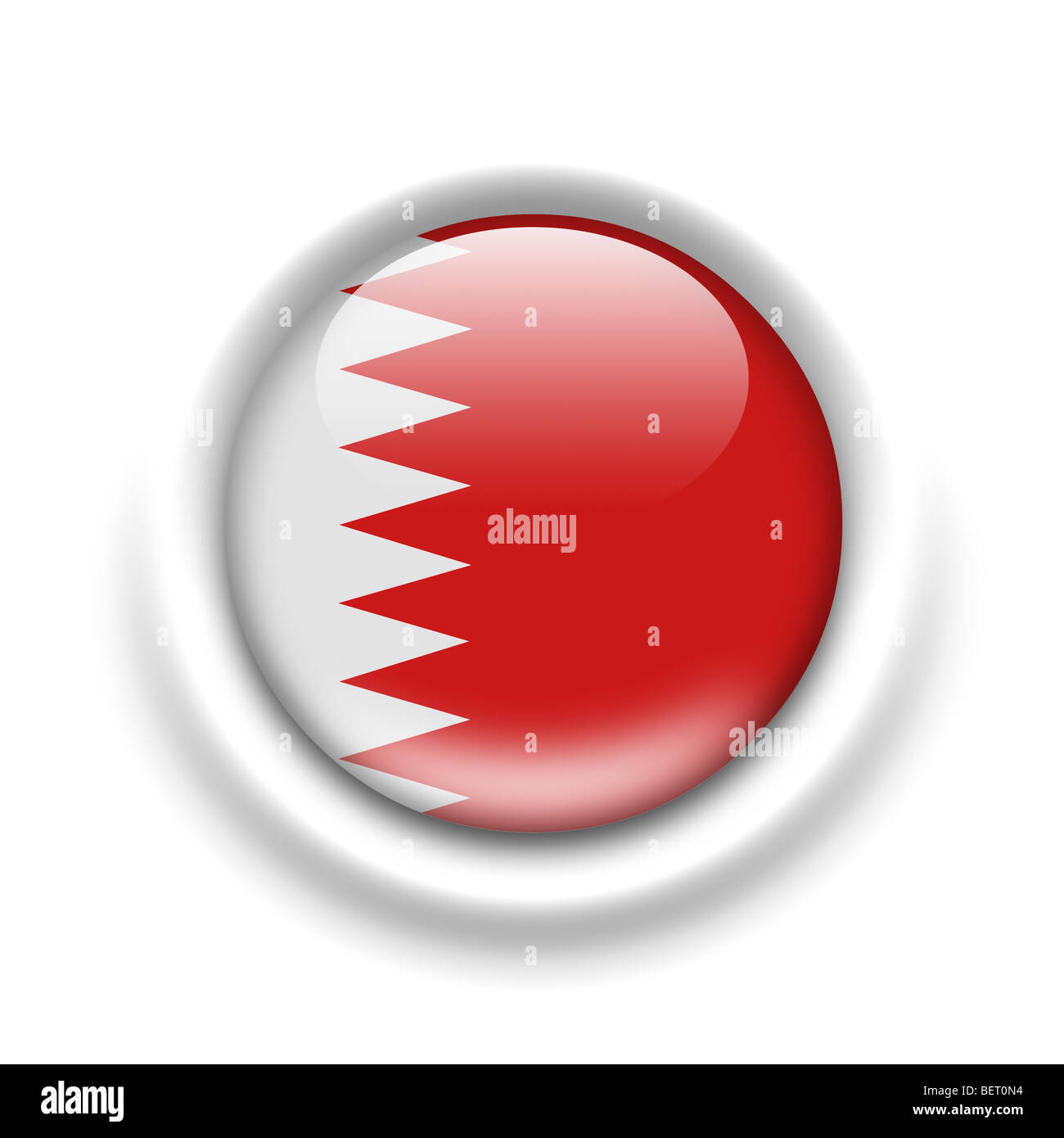 drapeau du Qatar Banque D'Images