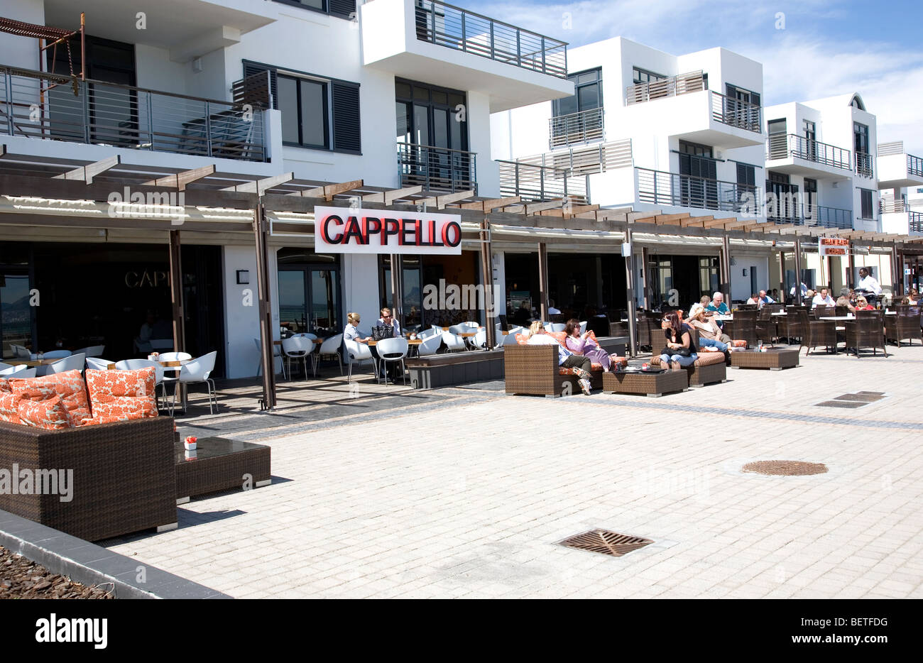 Cappello Restaurant - Grand Bay - Cape Town Banque D'Images