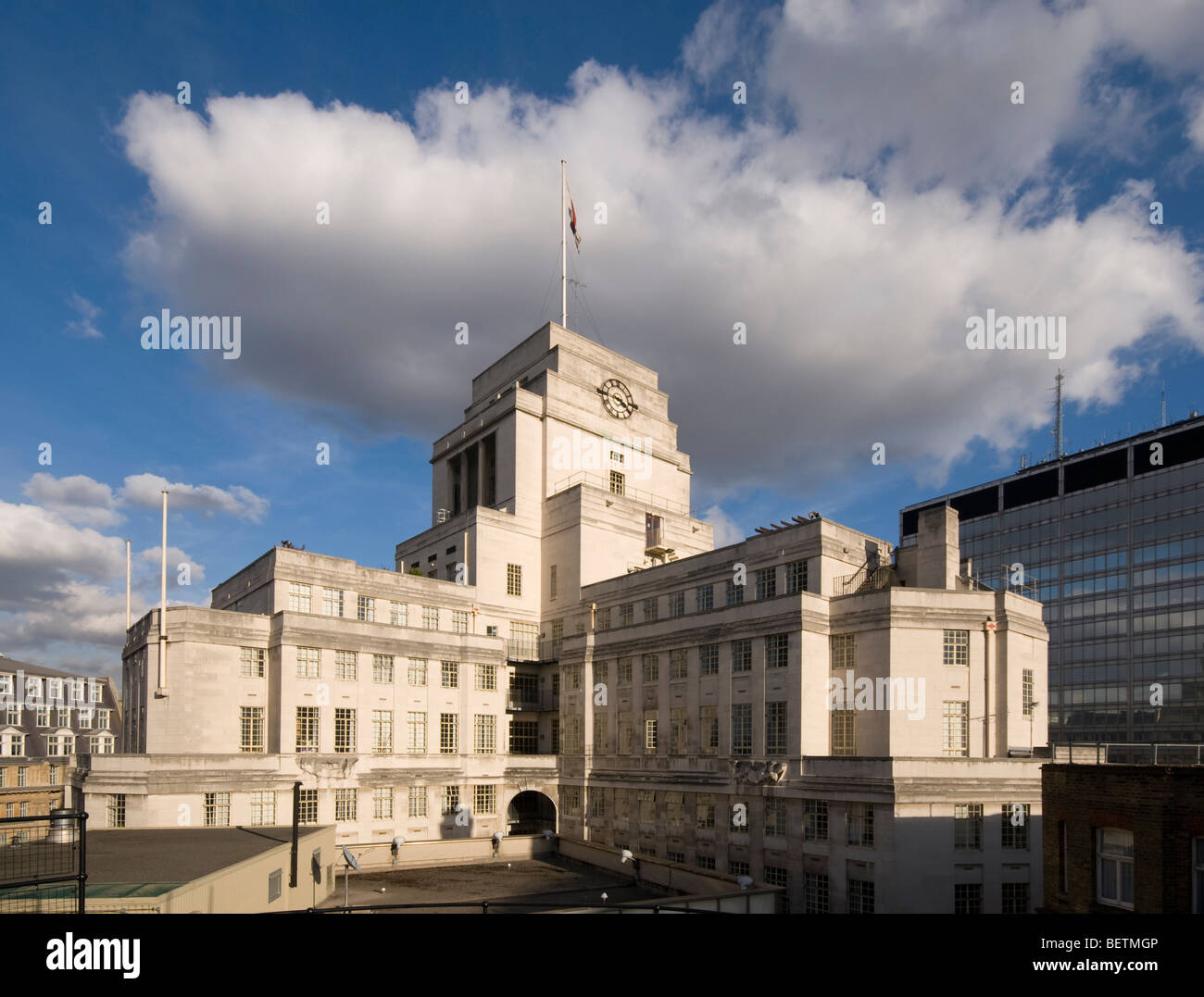 Transport for London - London Underground Broadway siège au-dessus de St James Park Station Bains à remous Banque D'Images