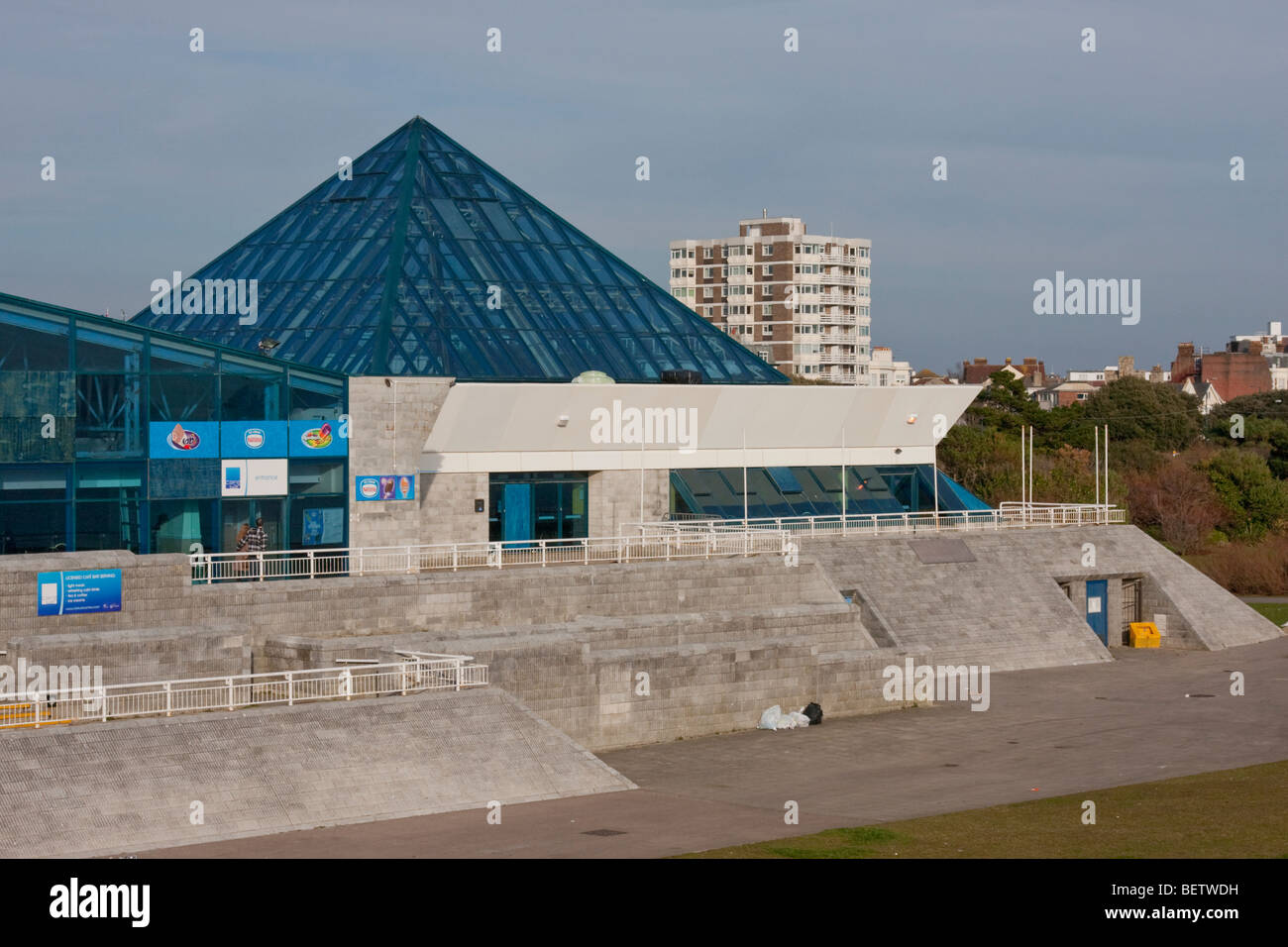 Portsmouth Pyramids Centre à Southsea, en Angleterre, UK. Banque D'Images