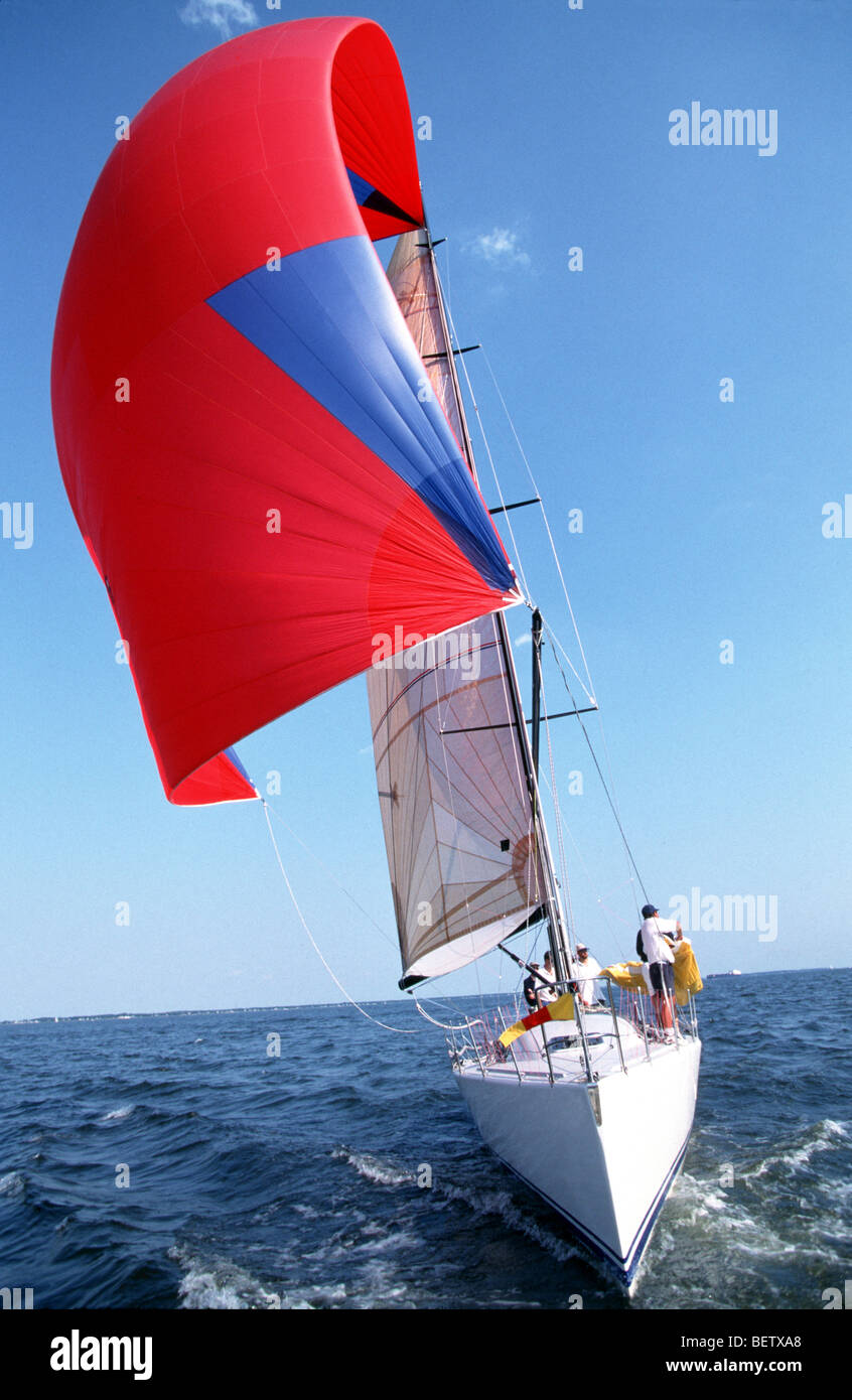 Yacht à voile Banque D'Images