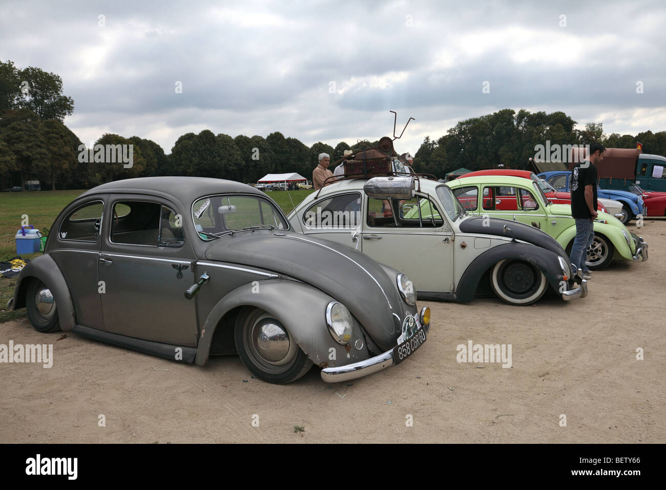 Vintage Car show, Villers Cotterets,France Banque D'Images