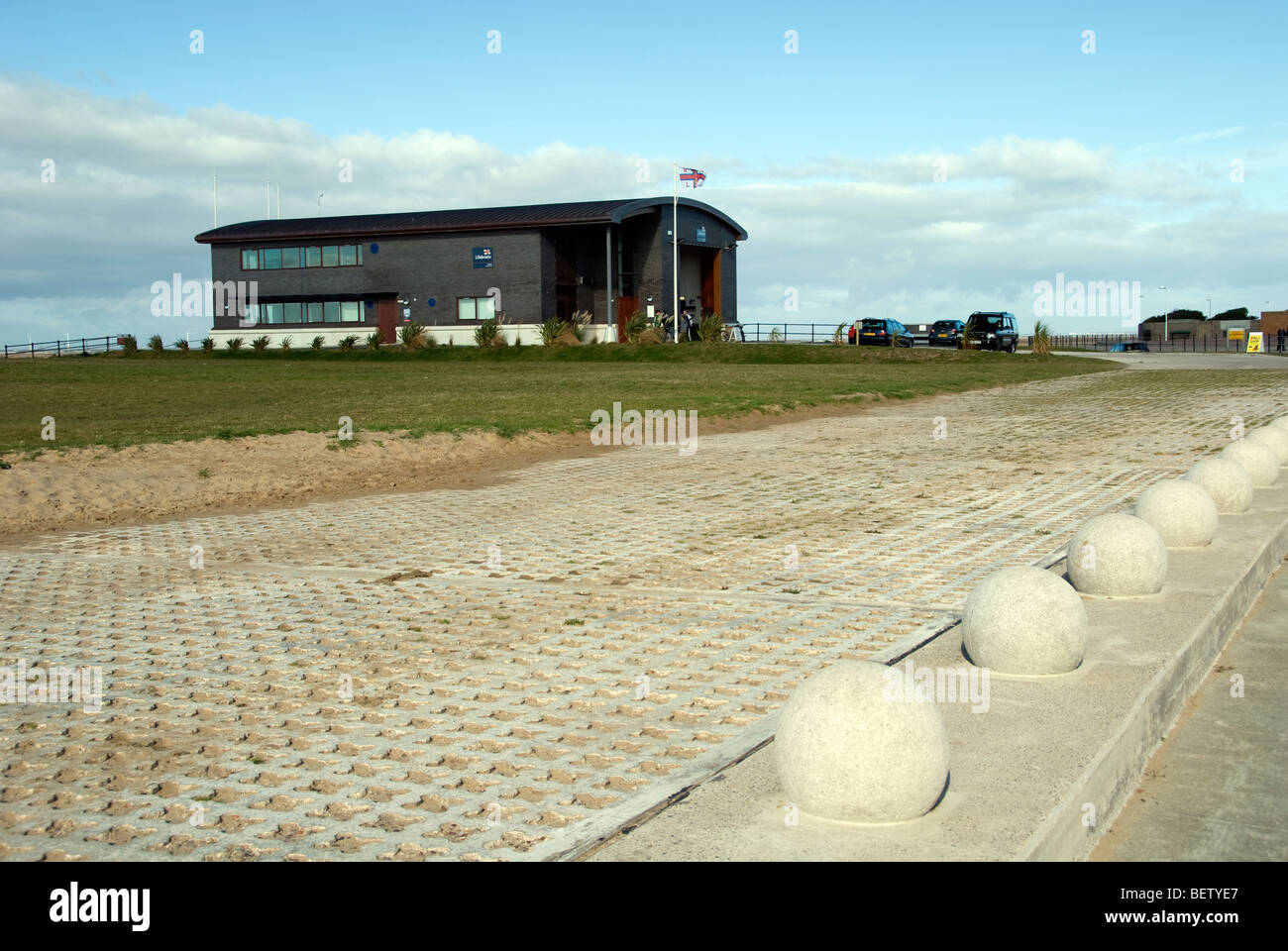 La nouvelle station de sauvetage à Hoylake sur la Péninsule de Wirral. Cette station a des équipements de pointe à l'aide de la sécurité maritime Banque D'Images