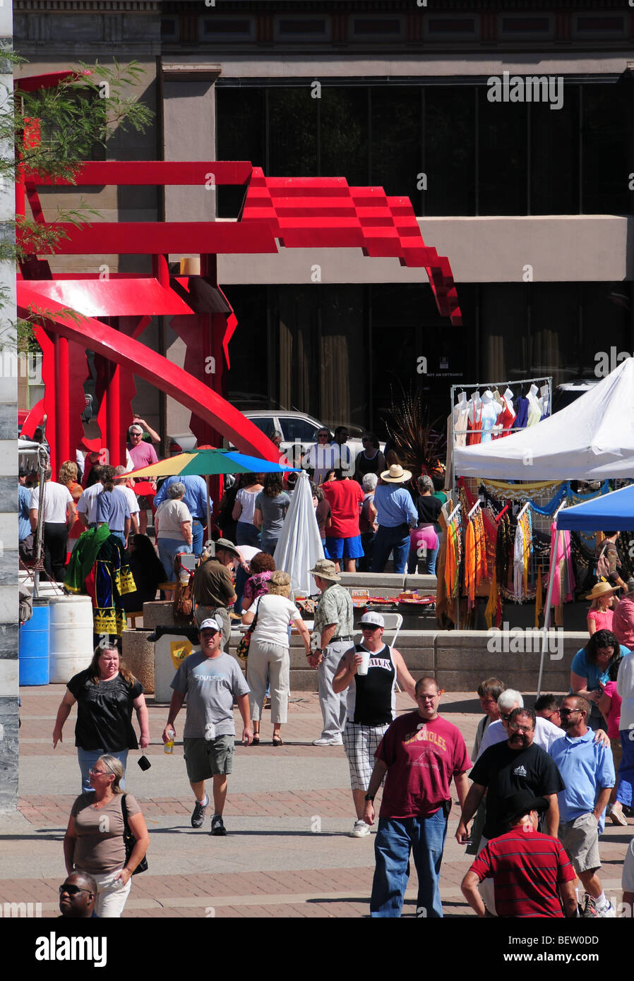 Tucson répondre vous-même, un festival multi-culturel à Tucson, Arizona, USA. Banque D'Images