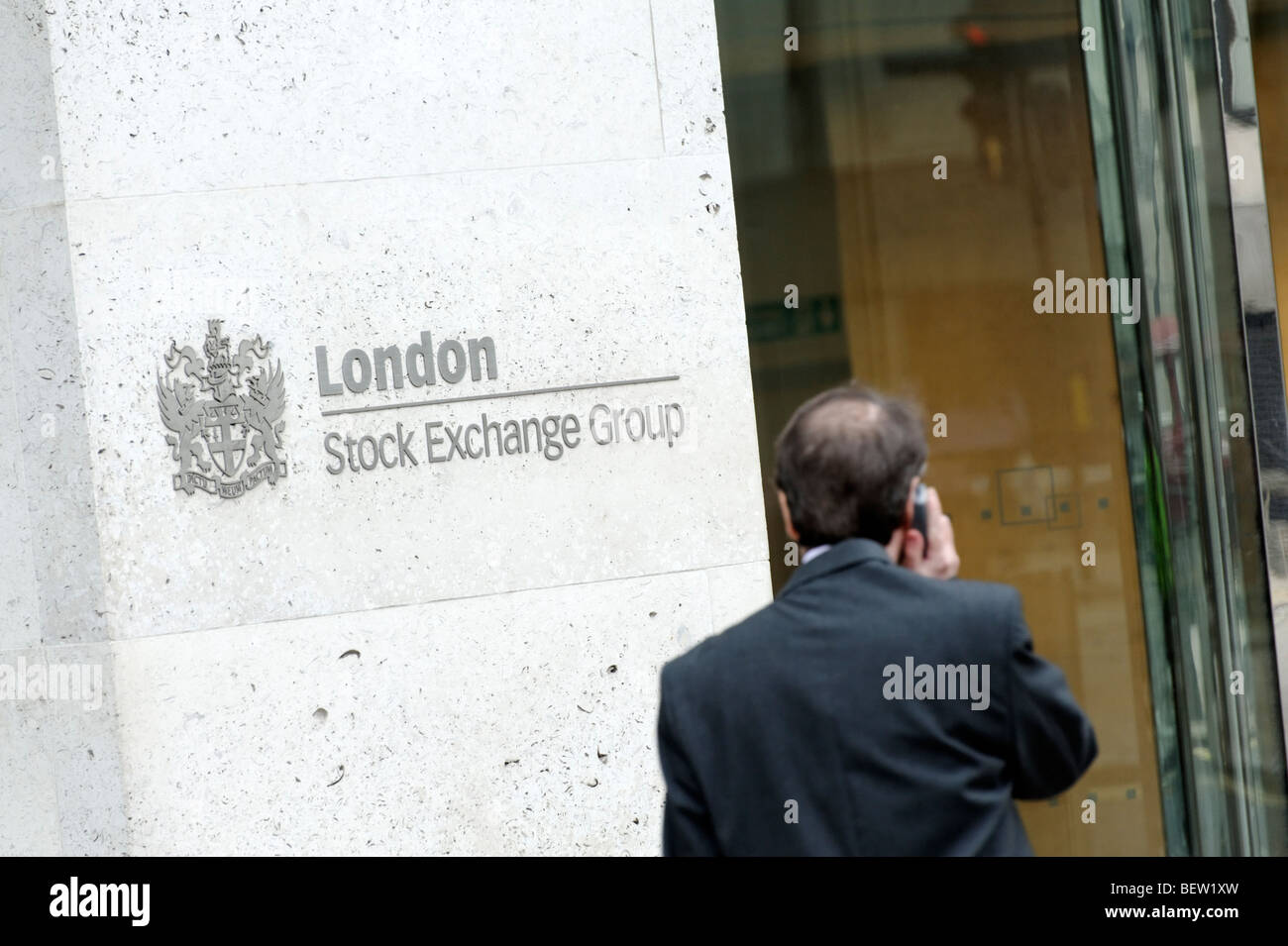 Le London Stock Exchange Group. Ville de Londres. La Grande-Bretagne. UK Banque D'Images